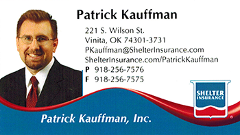Patrick Kauffman, INC Shelter Insurance® Logo
