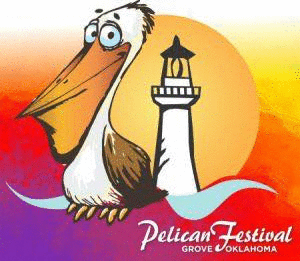 Grand Lake Pelican Festival Logo