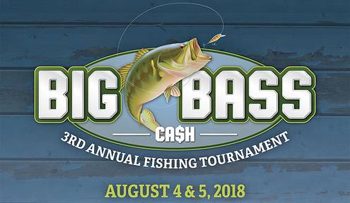 Third Annual Big Bass Ca$h Fishing Tournament Set for August 4-5 on Grand Lake