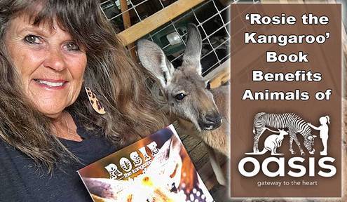 Linda Goldner Pens Book Featuring the Animals of Oasis Animal Adventures