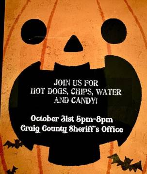 Halloween at Craig County Sher