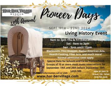 Pioneer Educational Days