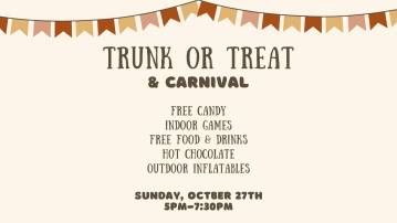 Trunk or Treat at Your Place C