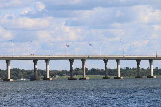 Sailboat Bridge on Grand Lake Ok 