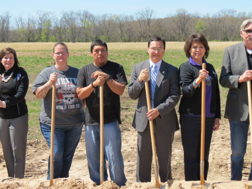 Cherokee Nation 2016 Casino Ground Breaking