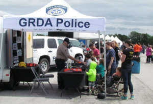 GRDA Police Featured at Camp B