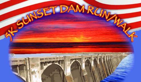 Fifth Annual 5K Sunset Dam Run/Walk Racing on Grand Lake This Saturday