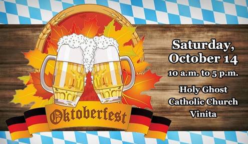 Vinita Celebrates 31st Annual Oktoberfest Saturday at Holy Ghost Catholic Church