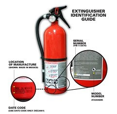 Fire Extinguishers Recalled