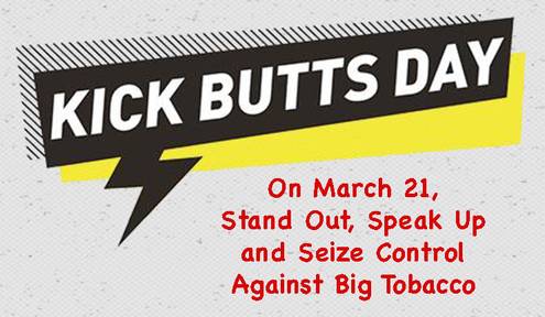 Oklahoma Youth Encouraged to Stand Up to Big Tobacco on Kick Butts Day March 21