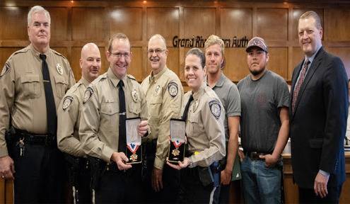 Responders Recognized for Lifesaving Efforts