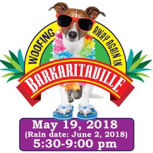 Tickets on Sale Now for "Barkaritaville" - a Benefit for Second Chance Pet Rescue