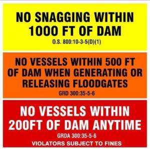 Restricted Areas at Kerr Dam