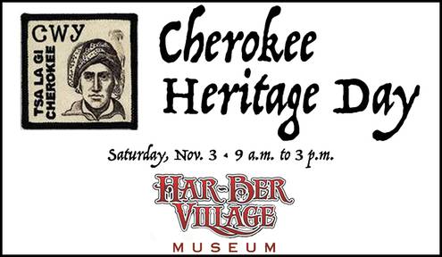 Explore Cherokee Culture at Har-Ber Village Museum on Saturday, Nov. 3