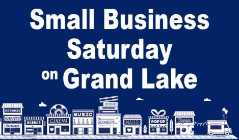 Celebrate and Support Locally Owned Businesses on Grand Lake During Small Business Saturday
