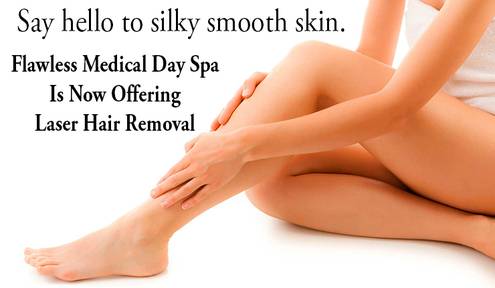 Flawless Medical Day Spa in Vinita Is Now Offering Laser Hair Removal
