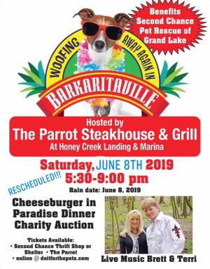 Barkaritaville Benefit Rescheduled for Saturday, June 8