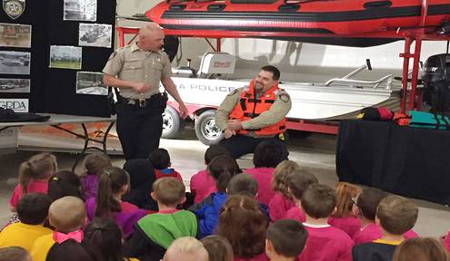 Water safety always starts with a life jacket