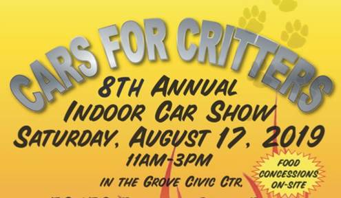 "Cars for Critters" car show 