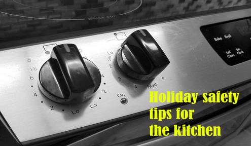 Kitchen safety tips for the holiday season