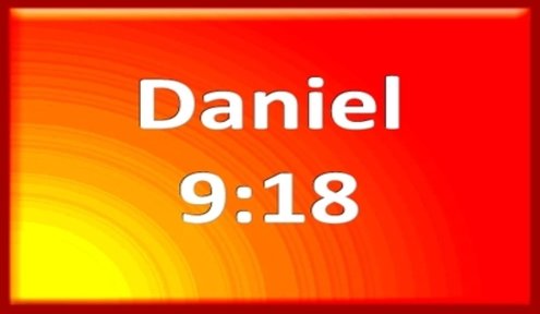 DANIEL REPENTED FOR HIS NATION