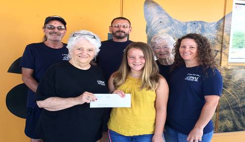 Local girl donates proceeds from lemonade sales to PAAS