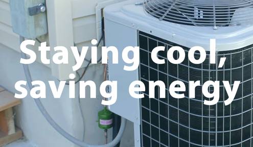 Staying cool, Saving energy