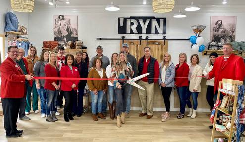 Ribbon cutting - 'RYN Supply & Co.