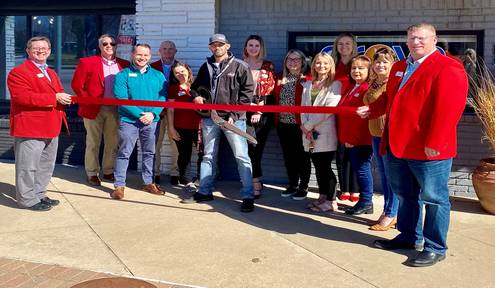 Ribbon cutting - Roofing Force