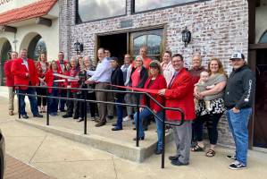 Ribbon cutting - Dr. Bradley Wajda