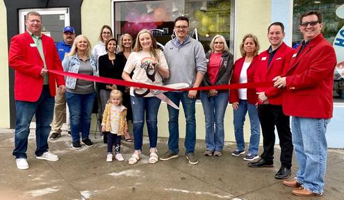 Ribbon cutting - Sistermade