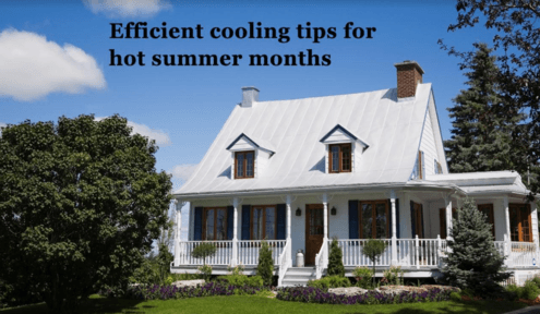 Cool and efficient in summer temps
