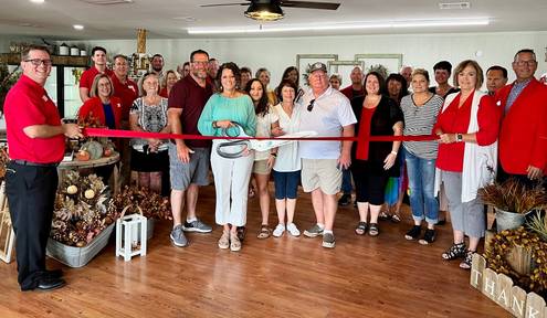 Ribbon Cutting - Flower Bar