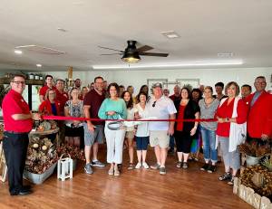 Ribbon Cutting - Flower Bar