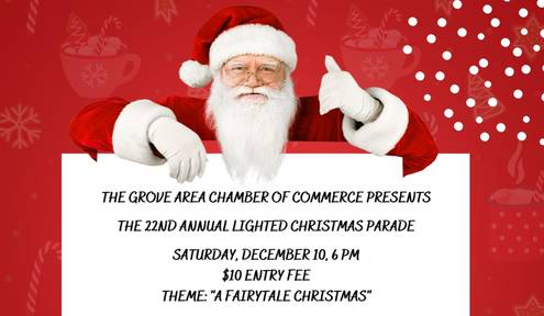 Grove Chamber announces Christmas Parade Grand Marshals