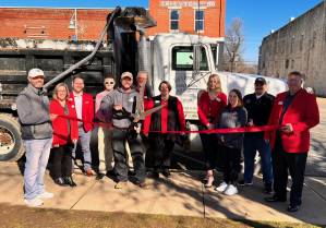 Ribbon cutting - Ray's Driveways