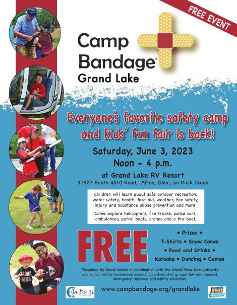 Camp Bandage kicks off Summer fun for kids on Grand Lake