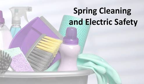 Spring cleaning and electrical safety
