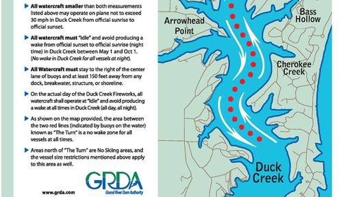 GRDA Police encourage safe outings on the lakes and river during July 4 Holiday