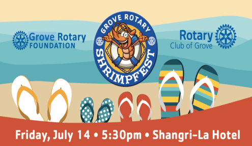 Grove Rotary Shrimpfest tickets available