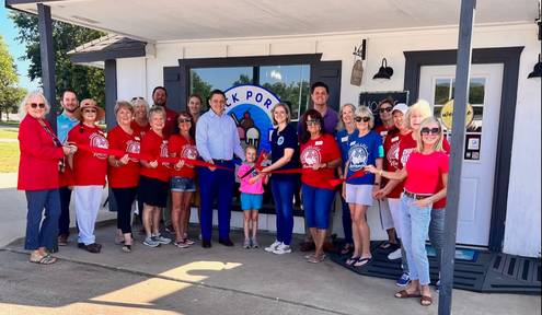 Ribbon Cutting - Back Porch Ice Cream