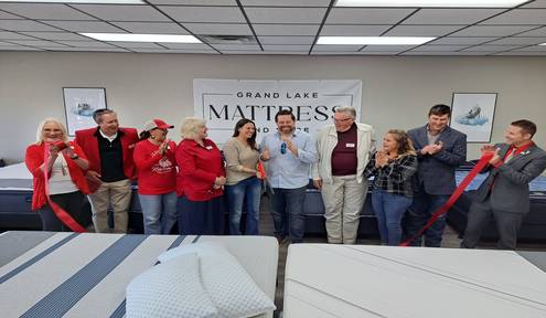 Ribbon Cutting - Grand Lake Mattress & More