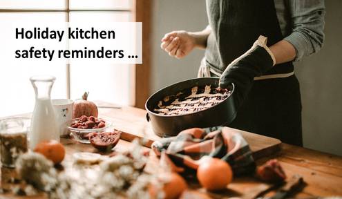 Power for Progress: Kitchen safety reminders for the holiday season