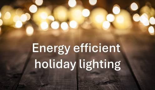 Power for Progress: Light up the holidays with efficiency and safety