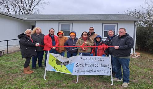 Ribbon Cutting - Heavenly Hospice House