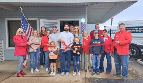 Ribbon Cutting - Lakeside Barber