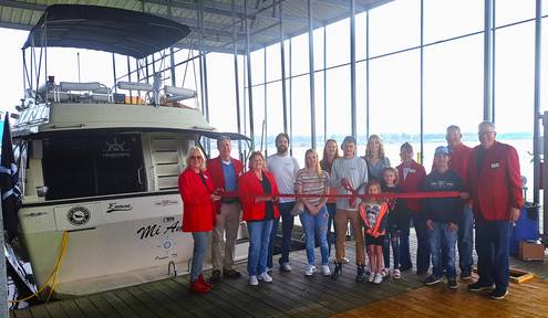 Ribbon Cutting - Unsalted Waters Chartering Services