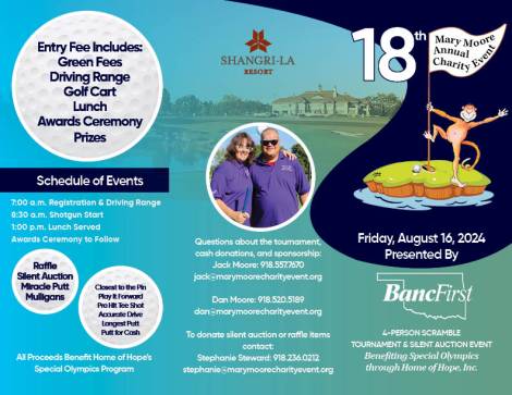 18th annual Mary Moore Charity Event presented by BancFirst