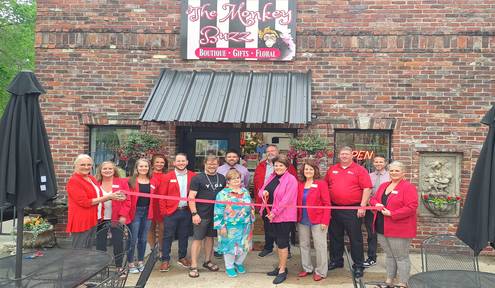 Ribbon Cutting - The Monkey Buzz LLC