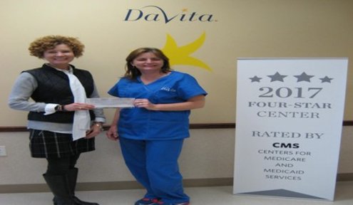 The "DaVita Way of Giving" Corporate Donation to Second Chance Pet Rescue